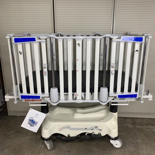 Stryker Cub FL19H Pediatric Crib with Mattress No Handles on Doors No Scale