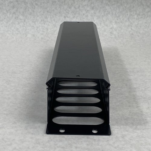 Lot of 2 Unbranded 19" Mountable Sturdy Steel Cable Manager w/ Screws