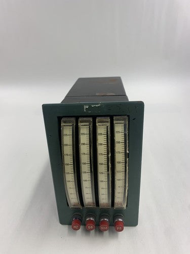 EIL Instrument Division P9-1A Channel Analog Meter