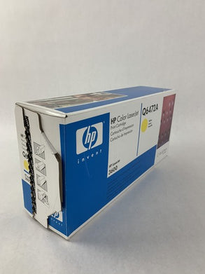 OEM HP 502A Yellow LaserJet Toner Print Cartridge Q6472A