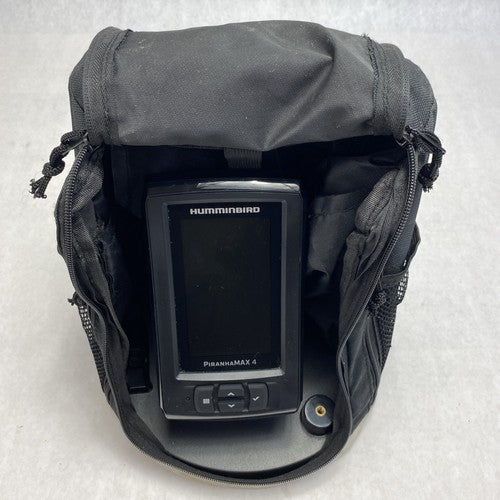Hummingbird PiranahMAX4 PT Fish Finder With Case - Untested No Transducer