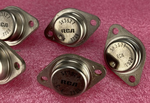 Lot of 5 RCA SK3527 CX 7708 Bipolar Transistor