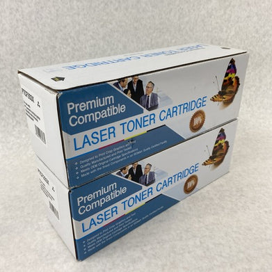 Lot of 2 Premium Compatible PTCF283X Laser Toner Cartridge For HP LaserJet Pro