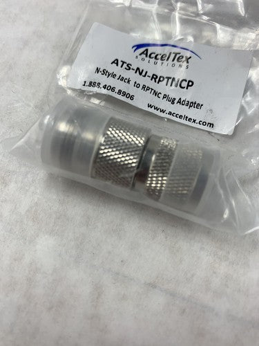 AccelTex N-Style Bulkhead Jack to Plug Arrestor ATS-NJ-RTPNCP (Lot of 6)