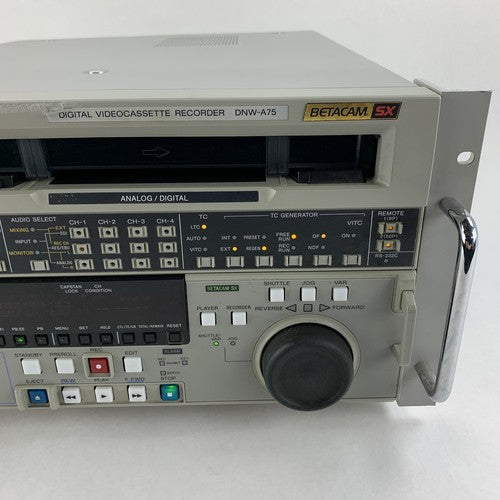 Sony DNW-A75 Digital Video Cassette Recorder Betacam Motor Error Parts Repair