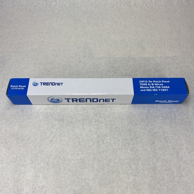 Trendnet Patch Panel TC-P24C5E CAT.5-5E T568A-B Wired