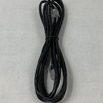 Unbranded RJ-45 Ethernet Cable Black 6 Ft (Lot of 4)