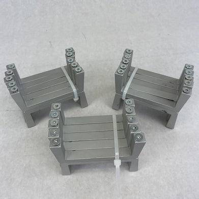 Square Bar Pull Extruded Aluminum Modern Cabinet Handle (Lot of 30)