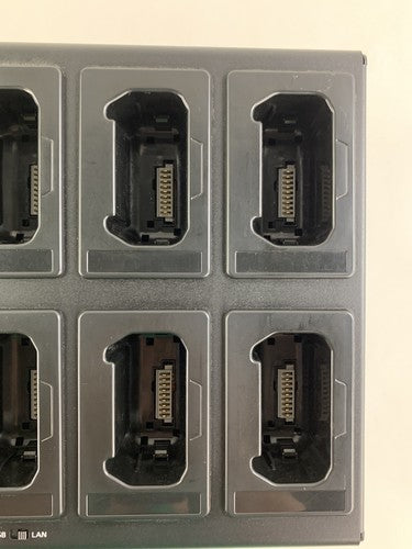 Panasonic WV-TC370 8-Bay Multi Charger Power Tested No Power Supply