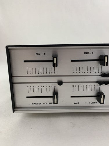 Fanon Power Plus 35 Solid State Amp Channel Mixer No Power For Parts and Repair