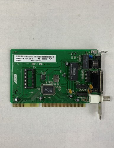 Allied Telesis S8450054-00 REV F Ethernet Card 16 BIT ISA