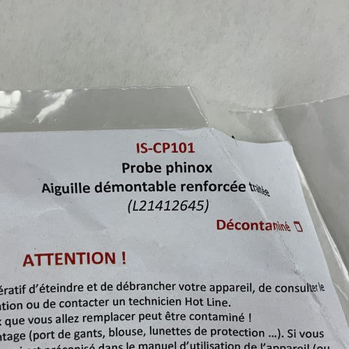 IDS IS-CP101 Probe Phinox Minitubes L21412645 M1806