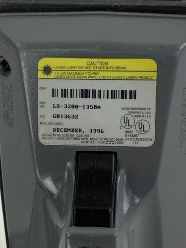 Symbol Technologies LS-3200-I350A  1D Barcode Scanner Untested