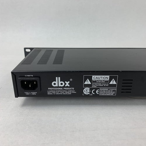 DBX 131 DBX131V 31-Band Graphic Equalizer Parts and Repair Bad Controls