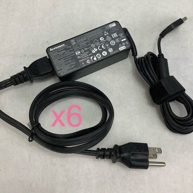Lenovo ADLX45NLC3A 45W AC Adapter (Lot of 6)
