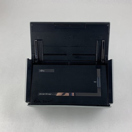 Fujitsu SnapScan S1500 Document Scanner Tested Bad Clip on Tray No Power Supply