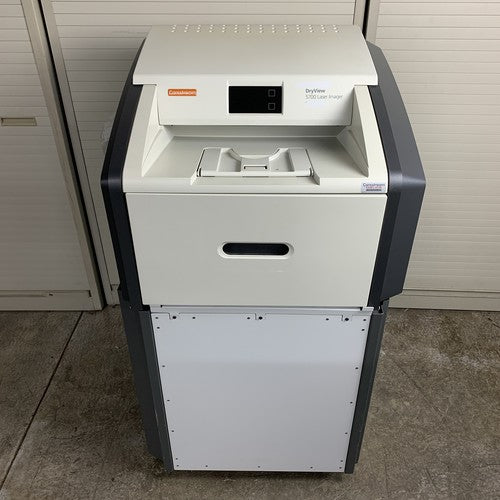 Carestream DryView 5700 Laser Imager w/ Standing Rolling Rack Tested and Prints
