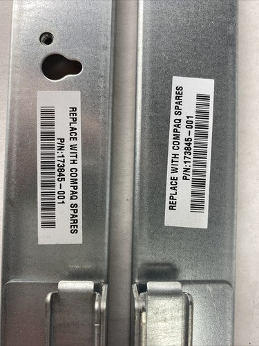 HP 173845-001 Set of Fixed Server Rack Cabinet Rails DL320 DL360