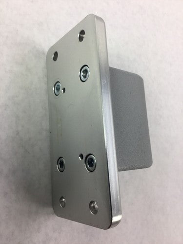 Wall Mount Medical Monitor + Keyboard Stand in the Style of Herman Miller