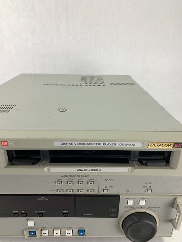 Sony Betacam SX digital Video Cassette Player DNW A22 For Parts and Repair