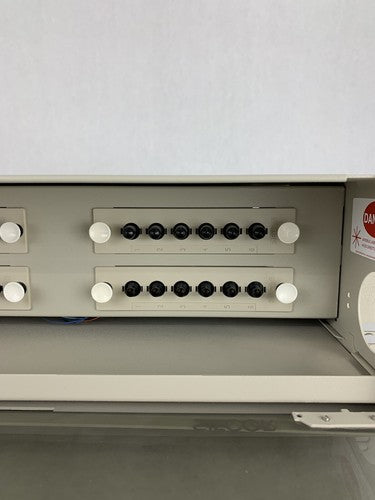 Siecor FDC-CMH-024 Rack Mount Jumper Storage Fiber Cabinet w/ Rack Ears