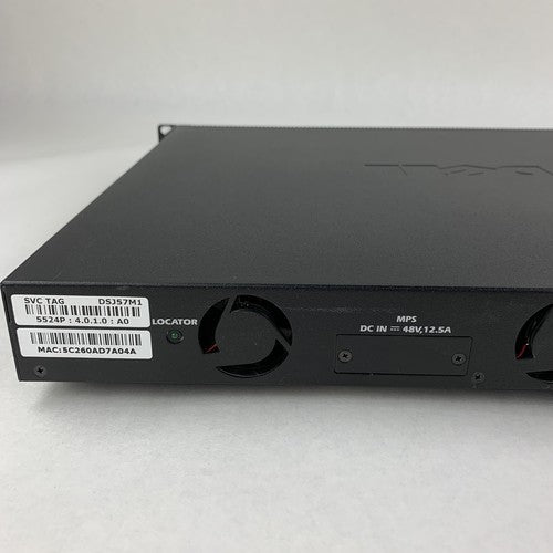 Dell Powerconnect 6224 24 Port Gigabit Ethernet Switch Tested Reset