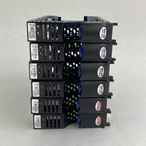 Lot of 6 EMC 005049032 / 005049033 3.5" Hard Drive Caddy Tray