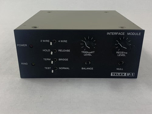 Telex Model IF-1 Interface Unit Module, No Power Cord