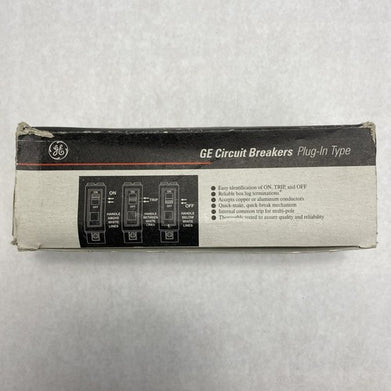 General Electric Model C THQL2130 30A 2 Pole Plug In Circuit Breaker Box Of 5