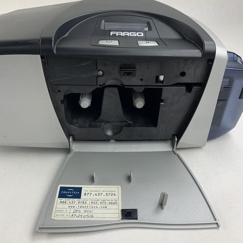Fargo DTC400 FD Direct to card 400 Printer Parts and Repair Jams W/ Power Supply