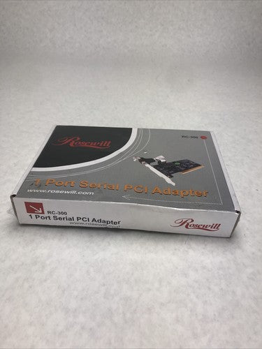 Rosewill RC-300 1 Port Serial PCI Adapter Sealed Box