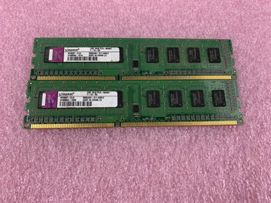 Lot( 2 ) 1GB Kingston KF680F-ELD DDR3 PC3-8500U 1066MHz 240Pin DIMM Desktop RAM