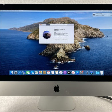 Apple A1418 iMac 21.5" 2012 3.3GHz i3 8GB RAM 500GB HDD macOS 10.15