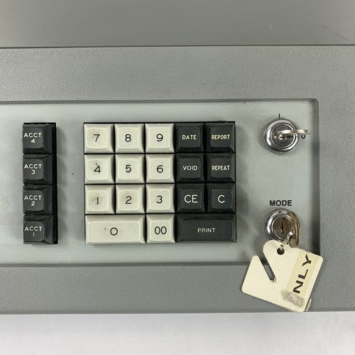 Hedman LR-4886 HE-1600 Check Audit System w/ Keys Tested No Ribbon