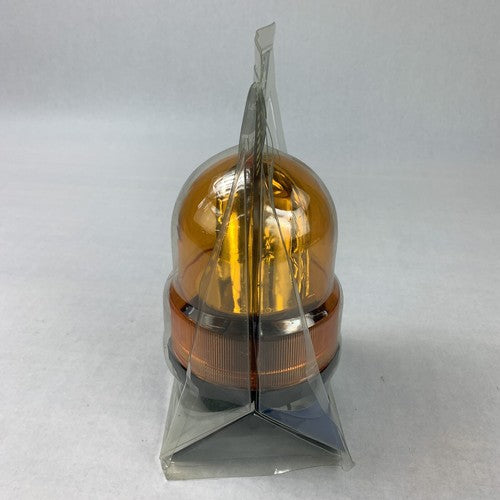 Grip 37280 Amber Economy Revolving Light Coiled Cord Plug New