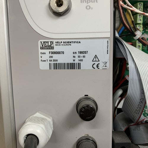 Velp NDA 701 Dumas Nitrogen Protein Analyzer Parts and Repair Missing Back Panel