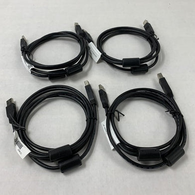6ft Unbranded USB 3.0 Type A to B Male Cable (Lot of 4)