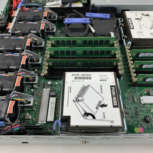 IBM System x3550 M3 J944-AC1 Server 2x X5650 2.67 GHz 24 GB Ram No OS No HDD