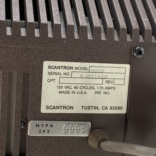 Scantron 888P+ Test Scoring Machine - For Parts or Repair