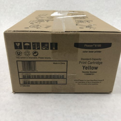 Xerox 113R00721 Standard Capacity Yellow Cartridge for Phaser 6180