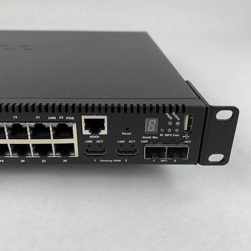Dell Powerconnect 6224 24 Port Gigabit Ethernet Switch Tested Reset