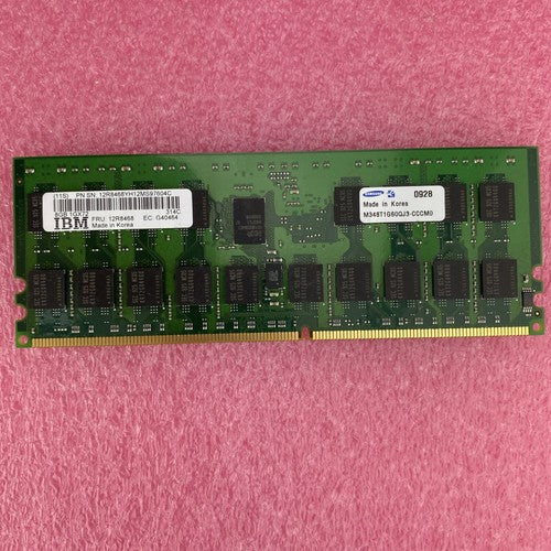 IBM 12R8468 Memory 8GB 400MHz DDR2 DIMM 276-Pin RAM Untested Lot Of 2