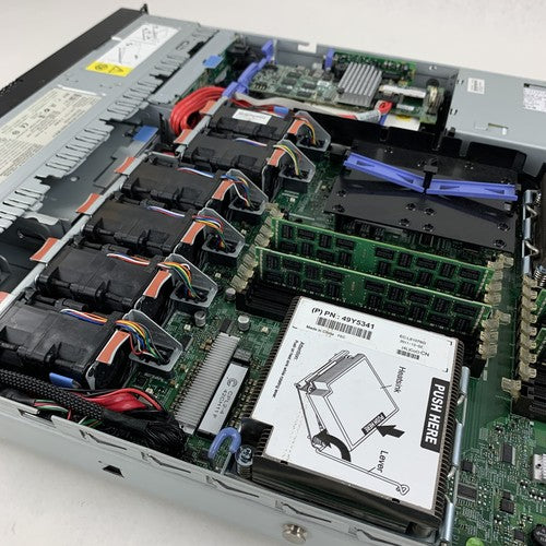 IBM System x3550 M3 Server 2x X5650 2.67 GHz 32 GB Ram M5015 Raid No OS No HDD