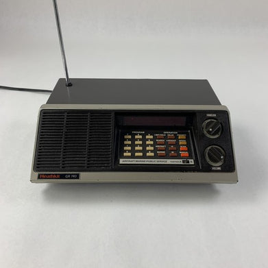 Heathkit GR-740 40 Channel Aircraft Marine Scanner Power Tested w/ Antenna
