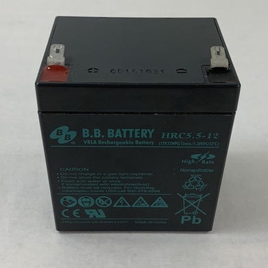 B.B. Battery HRC5.5-12 VRLA Rechargeable Battery
