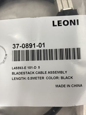 Leoni 37-0891-01 CAB-STK-E-0.5M C2960S-STACK C2960X-STACK Flex Stack Cable