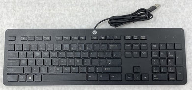 HP 803181-001 Slim USB Wired Enhanced Keyboard KBA211