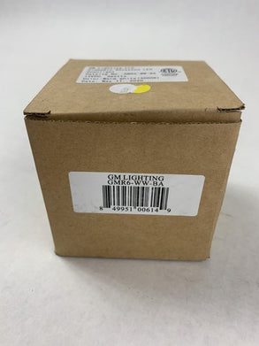 Lot of 2 GM Lighting GMR6-WW-BA Warm White Dimmable LED 3000K