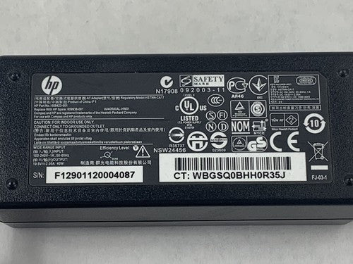 HP 608423-001 HP Spare 609938-001 AC Adapter