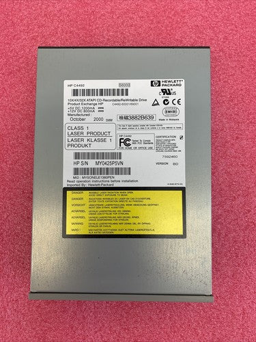 HP CD-Writter 9300 Multi Reader C4492 Tested